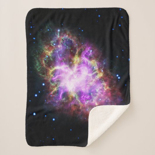 Krabnevel supernova restant Hubble Composiet Sherpa Deken (Voorkant)