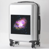 Krabnevel supernova restant Hubble Composiet Sticker (Koffer)