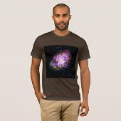 Krabnevel supernova restant Hubble Composiet T-shirt (Voorkant volledig)