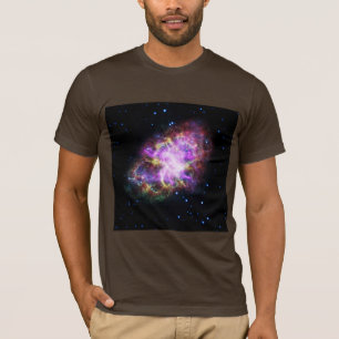 Krabnevel supernova restant Hubble Composiet T-shirt