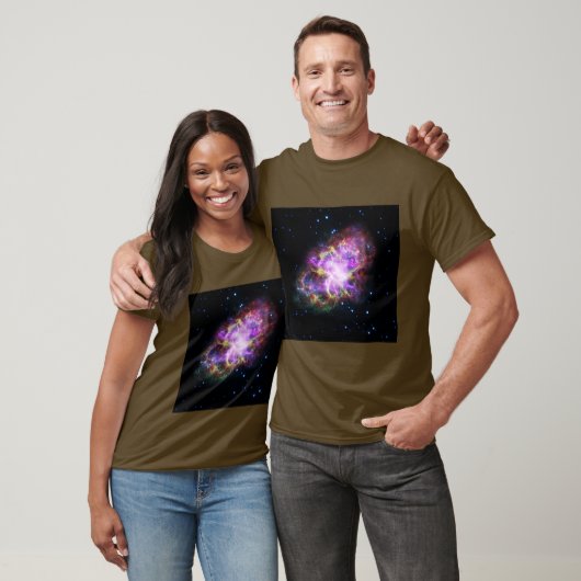 Krabnevel supernova restant Hubble Composiet T-shirt (Unisex)