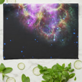 Krabnevel supernova restant Hubble Composiet Theedoek (Gevouwen)