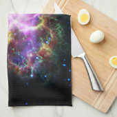 Krabnevel supernova restant Hubble Composiet Theedoek (Quarter Fold)