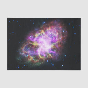 Krabnevel supernova restant Hubble Composiet Tissuepapier