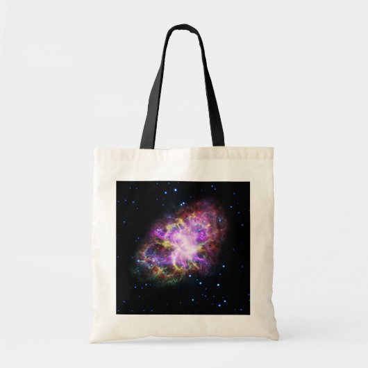 Krabnevel supernova restant Hubble Composiet Tote Bag (Voorkant)