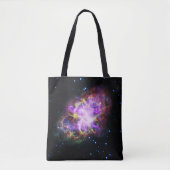 Krabnevel supernova restant Hubble Composiet Tote Bag (Voorkant)