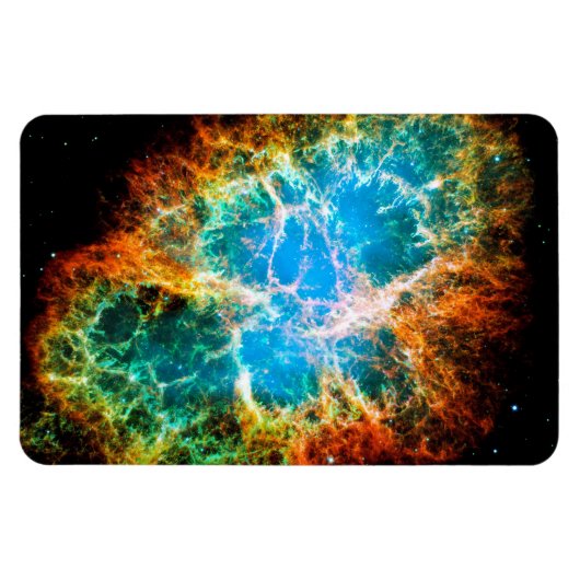 Krabnevel Supernova Restant Hubble Ruimtefoto Magneet (Horizontaal)