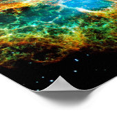Krabnevel Supernova Restant Hubble Ruimtefoto Poster (Hoek)
