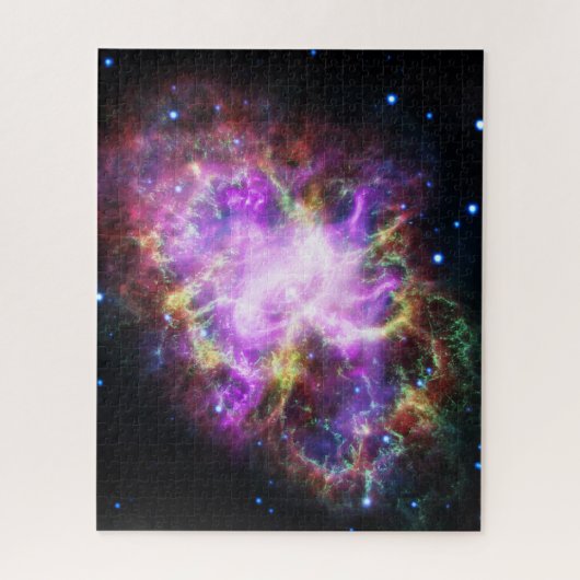 Krabnevel Supernovarest Hubble Composiet Legpuzzel (Verticaal)