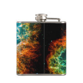 Krabnevel Supernovarest Hubble-ruimtest foto Heupfles (Achterkant)
