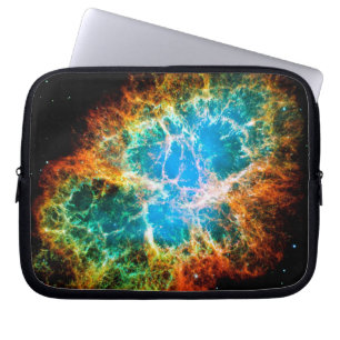 Krabnevel Supernovarest Hubble-ruimtestfoto Laptop Sleeve