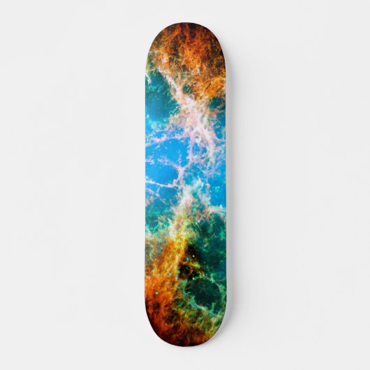 Krabnevel Supernovarest Hubble-ruimtestructuur Persoonlijk Skateboard (Voorkant)