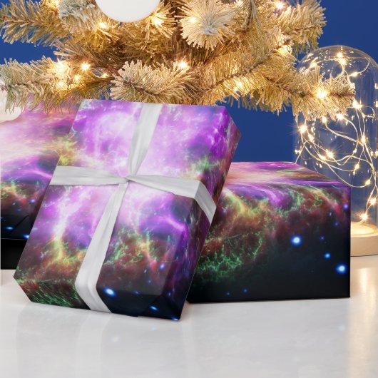 Krabnevel Supernovarestant Hubble-composiet Cadeaupapier (Feestdagen)