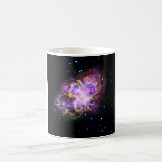 Krabnevel Supernovarestant Hubble Composiet Koffiemok (Center)