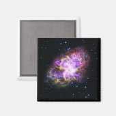 Krabnevel Supernovarestant Hubble Composiet Magneet (Voorkant / Achterkant)