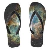 Krabnevel volwassen Teenslippers (Voetbed)