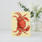  krabontwerp briefkaart (Staand voorkant)