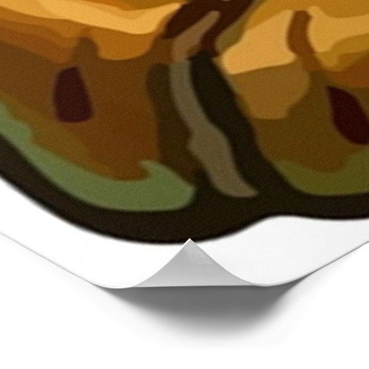 Krabs First Dollar Poster (Hoek)