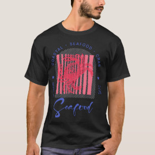 Krabstempel voor liefhebbers van zeevruchten t-shirt