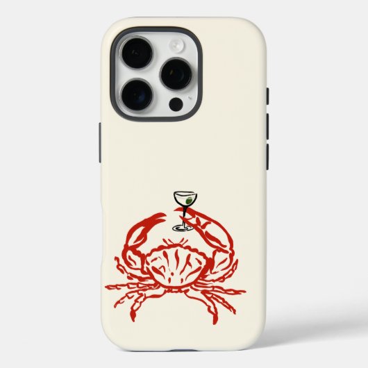 krabtekening Case-Mate iPhone case (Achterkant)