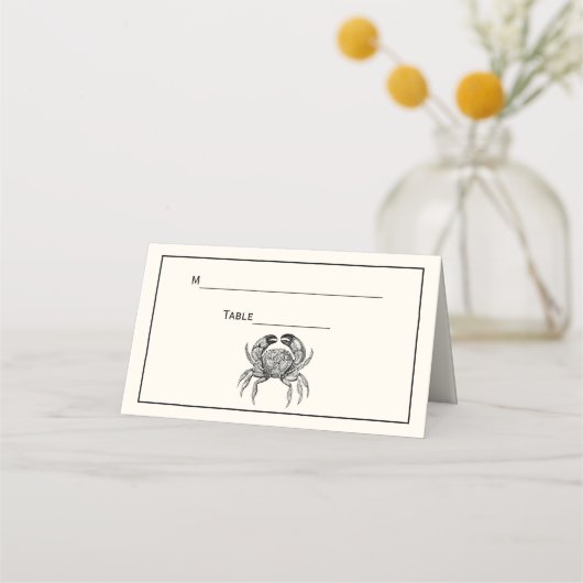  krabtekening plaatskaartje (Achterkant)