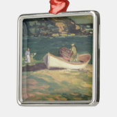 Krabvissers in Cape Elizabeth, Maine Metalen Ornament (Links)