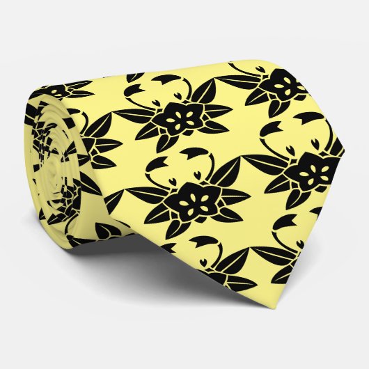 krabvormig gentiaan stropdas (Opgerold)