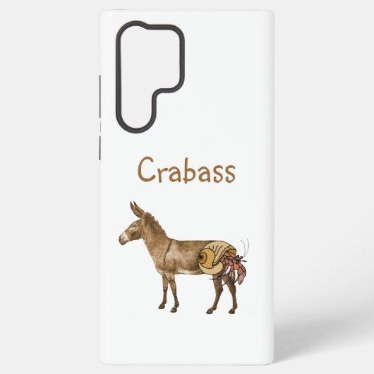 Krabzak samsung galaxy hoesje (Achterkant)