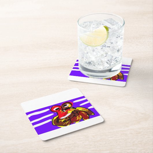 Krabzomer Kartonnen Onderzetters (Insitu)