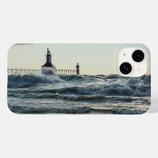 Kracht achter Hoesje-Mate iPhone Case (Achterkant (horizontaal))