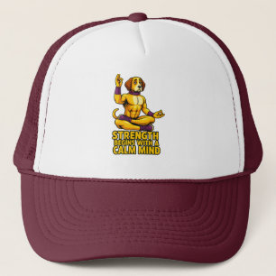 Kracht Begint met een Kalm Verstand Trucker Pet