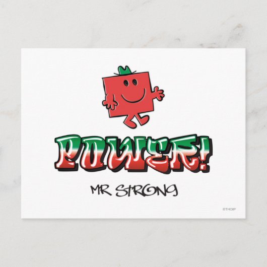 Kracht! Briefkaart (Voorkant)