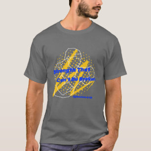 Kracht die niet gebroken kan worden   Christelijke T-shirt