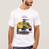 Kracht door opoffering wit t-shirt (Voorkant)