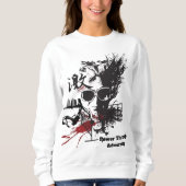 Kracht door tegenspoed Motivatie pullover (Voorkant)
