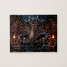 Kracht Draak Legpuzzel