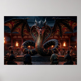 Kracht Draak Poster