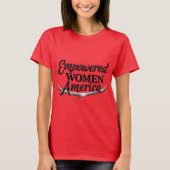 Kracht & Eenheid: Vrouwen Empowerment T-Shirt (Voorkant)