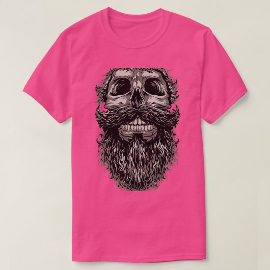 Kracht en baard t-shirt (Design voorkant)