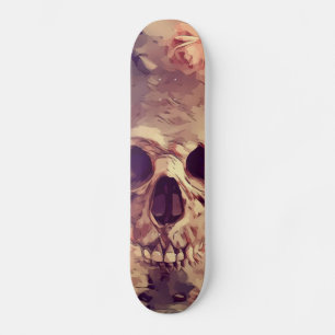 Kracht en bloemen persoonlijk skateboard