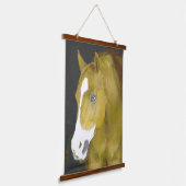 kracht en gratie hangend wandkleed (Gebogen)