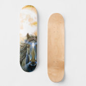 kracht en gratie persoonlijk skateboard (Voorkant)