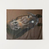 kracht en gratie wandkleed (Voorkant (horizontaal))