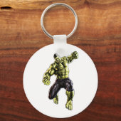 Kracht en kracht Button Sleutelhanger (Voorkant)