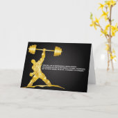 Kracht en kracht kaart (Gele Bloem)