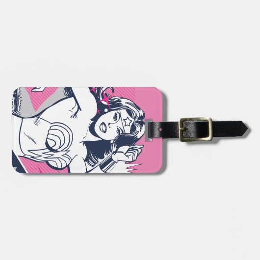 Kracht en kracht voor Wonder Bagagelabel (Voorkant horizontaal)