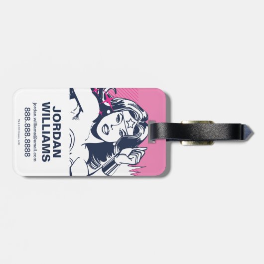 Kracht en kracht voor Wonder Bagagelabel (Achterkant horizontaal)