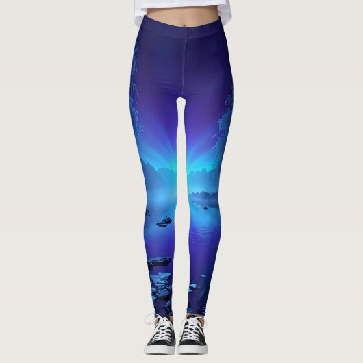 Kracht halen uit de Shadows Leggings Tights (Voorkant)