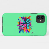"Kracht in actie" Case-Mate iPhone Case (Achterkant (horizontaal))