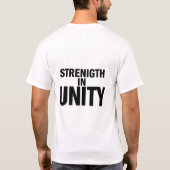 Kracht in Unity Chain T-shirt (Achterkant)